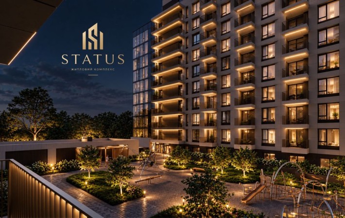 Продаж видової 2-кімнатної квартири у ЖК Status у Луцьку по вул.Глушець,55 - фото 1