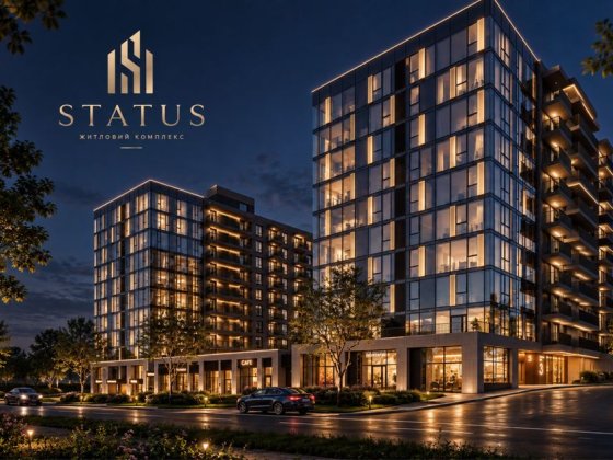 Продаж 2-кімнатної квартири у ЖК Status у Луцьку за адресою вул.Глушець 55 Луцк