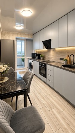 Оренда просторої квартири 40 м² з новим ремонтом у цегляному будинку - фото 1