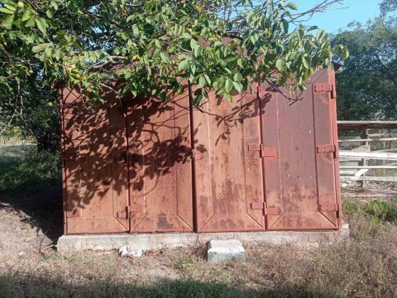 Гараж металлический розборной
