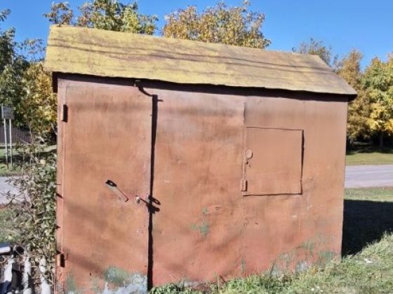 Продам металевий гараж 3*2 м на вивіз (самовивіз). Сумы